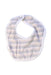 A White Bibs from Organic Natural Charm in size O/S for neutral. (Back View)