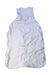 A Blue Sleepsacs from Merino Kids in size 3-6M for neutral. (Back View)