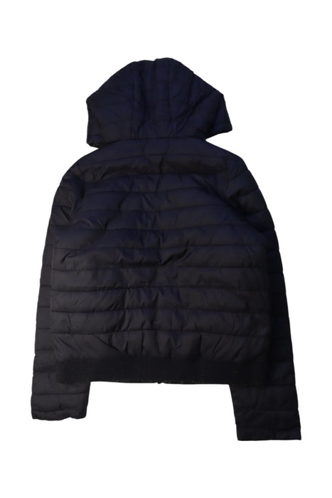 A Navy Puffer/Quilted Jackets from IKKS in size 12Y for neutral. (Back View)