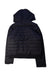A Navy Puffer/Quilted Jackets from IKKS in size 12Y for neutral. (Back View)
