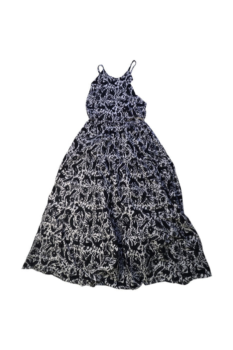 A Black Sleeveless Dresses from Monoprix in size 10Y for girl. (Front View)