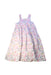 A White Sleeveless Dresses from Bonpoint in size 10Y for girl. (Back View)