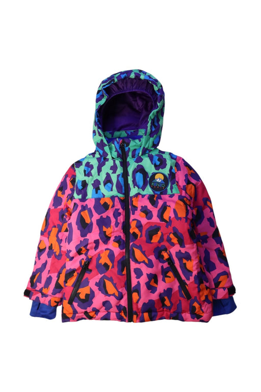 A Multicolour Puffer/Quilted Jackets from Kenzo in size 6T for girl. (Front View)