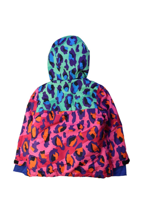 A Multicolour Puffer/Quilted Jackets from Kenzo in size 6T for girl. (Back View)