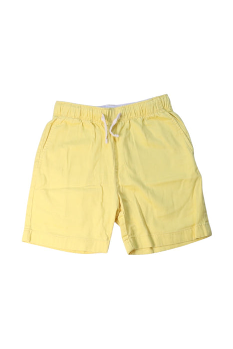 A Yellow Shorts from Crewcuts in size 8Y for boy. (Front View)