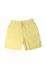 A Yellow Shorts from Crewcuts in size 8Y for boy. (Front View)