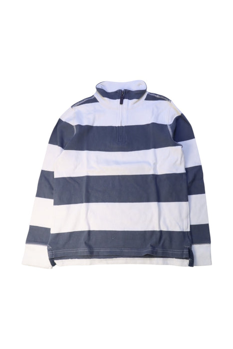 A Blue Long Sleeve Tops from Crewcuts in size 10Y for boy. (Front View)