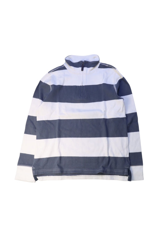 A Blue Long Sleeve Tops from Crewcuts in size 10Y for boy. (Front View)