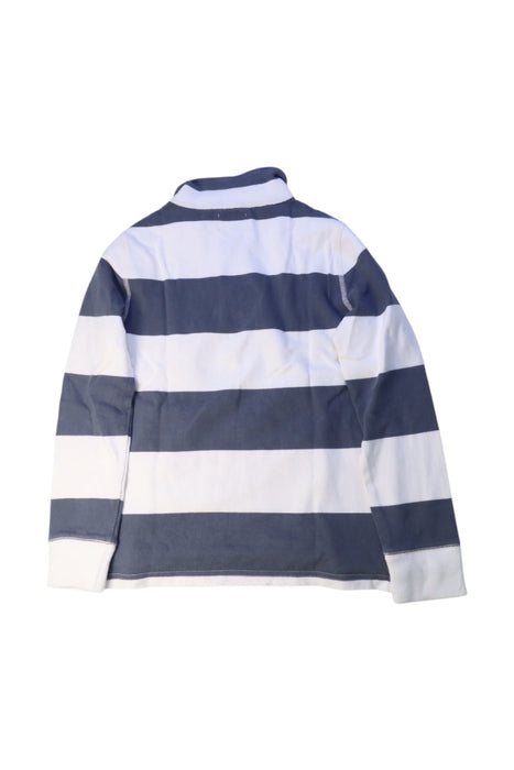 A Blue Long Sleeve Tops from Crewcuts in size 10Y for boy. (Back View)