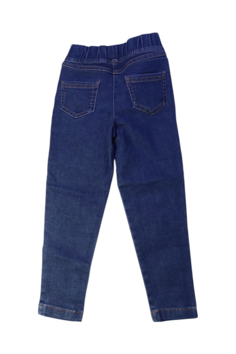 A Navy Jeggings from Hanna Andersson in size 4T for boy. (Back View)