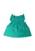 A Green Sleeveless Dresses from Boden in size 5T for girl. (Front View)