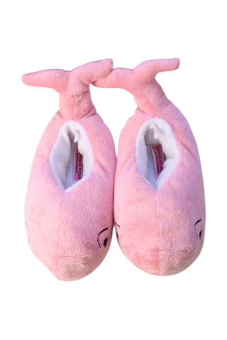 A Pink Slippers from Vineyard Vines in size 3T for girl. (Back View)