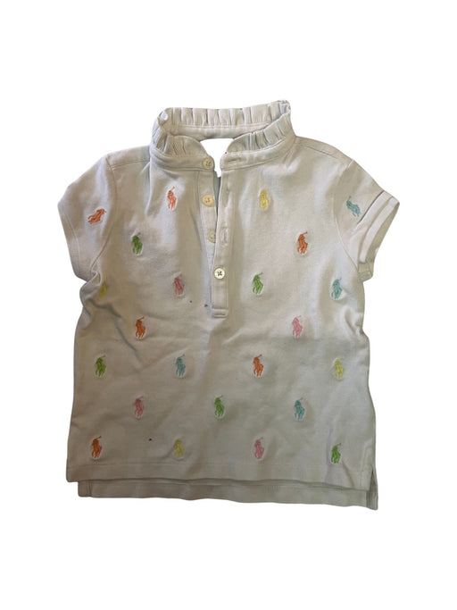 A Multicolour Short Sleeve Polos from Polo Ralph Lauren in size 3T for neutral. (Front View)