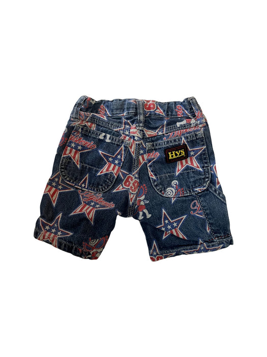 A Blue Shorts from Hysteric Mini in size 12-18M for boy. (Back View)