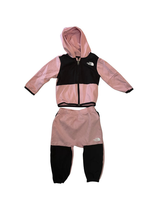 A Pink Pants Sets from The North Face in size 12-18M for neutral. (Front View)