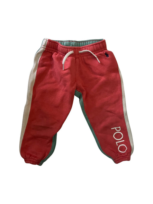 A Red Sweatpants from Polo Ralph Lauren in size 2T for neutral. (Front View)