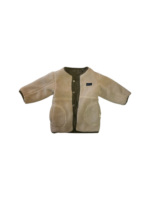 A Beige Puffer/Quilted Jackets from BEAMS in size 18-24M for neutral. (Front View)