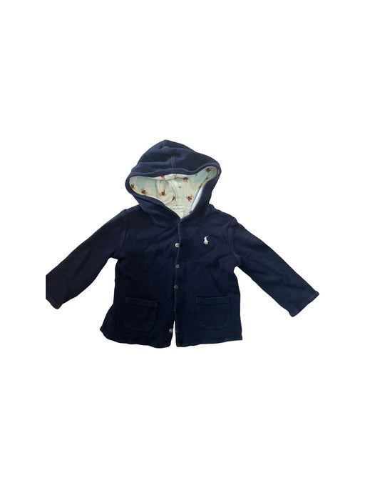 A Navy Lightweight Jackets from Ralph Lauren in size 12-18M for boy. (Front View)