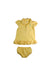 A Yellow Dress Sets from Ralph Lauren in size 3-6M for girl. (Front View)