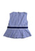 A Blue Sleeveless Tops from Ferrari in size 2T for girl. (Back View)
