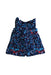 A Navy Sleeveless Tops from Jacadi in size 3-6M for girl. (Front View)