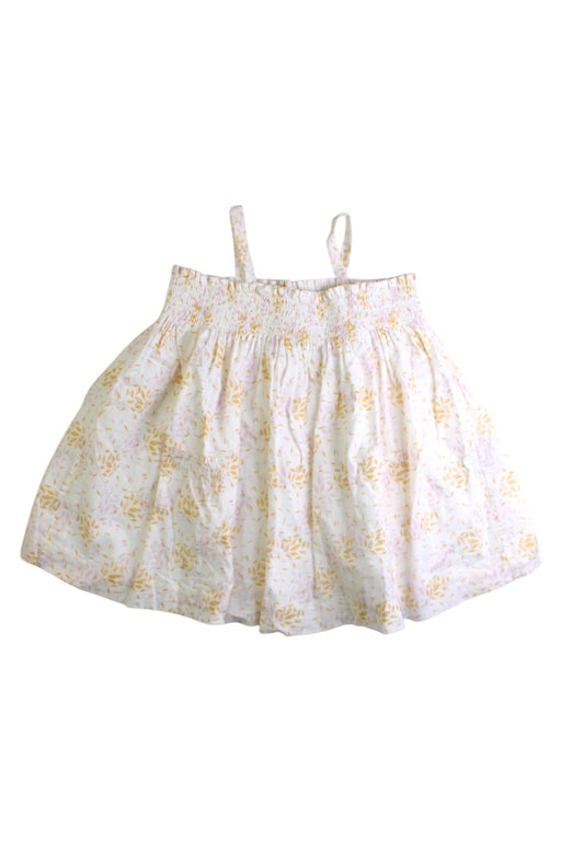 A White Sleeveless Tops from Bonpoint in size 6-12M for girl. (Front View)