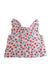 A Red Sleeveless Tops from Bonpoint in size 3T for girl. (Front View)