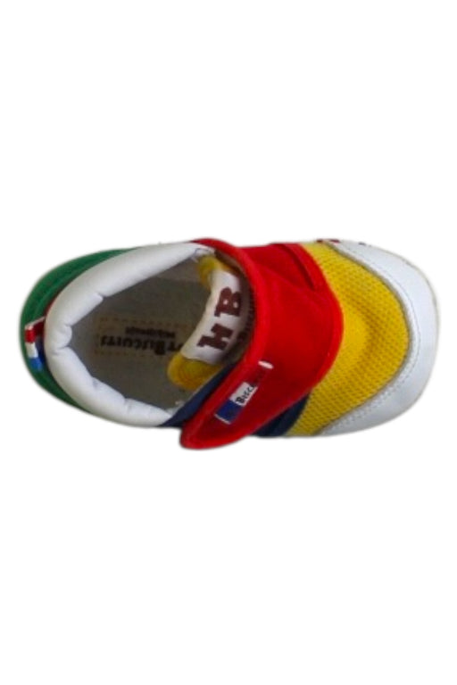A Multicolour Sneakers from Hot Biscuits Mikihouse in size 18-24M for neutral. (Front View)