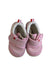 A Pink Sneakers from Hot Biscuits Mikihouse in size 18-24M for girl. (Back View)