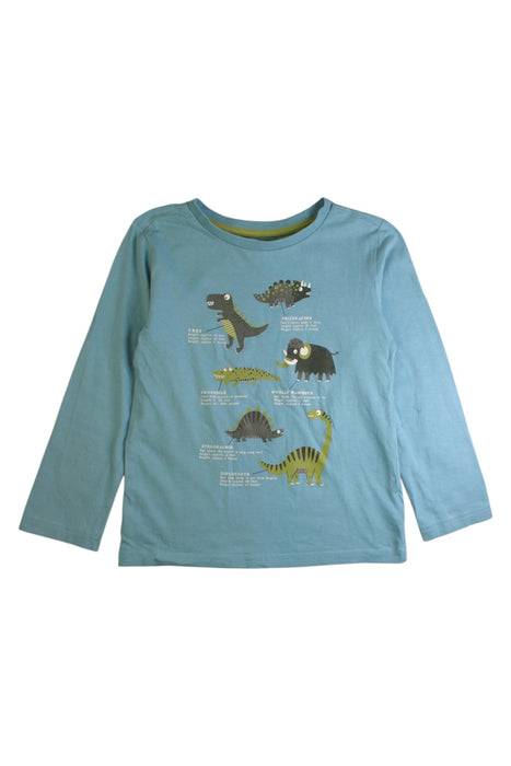 A Blue Long Sleeve T Shirts from Mothercare in size 5T for boy. (Front View)