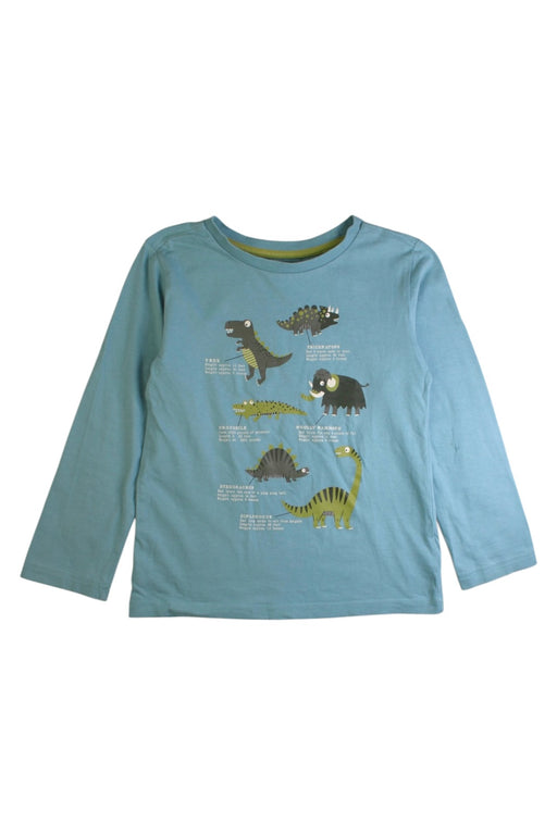A Blue Long Sleeve T Shirts from Mothercare in size 5T for boy. (Front View)