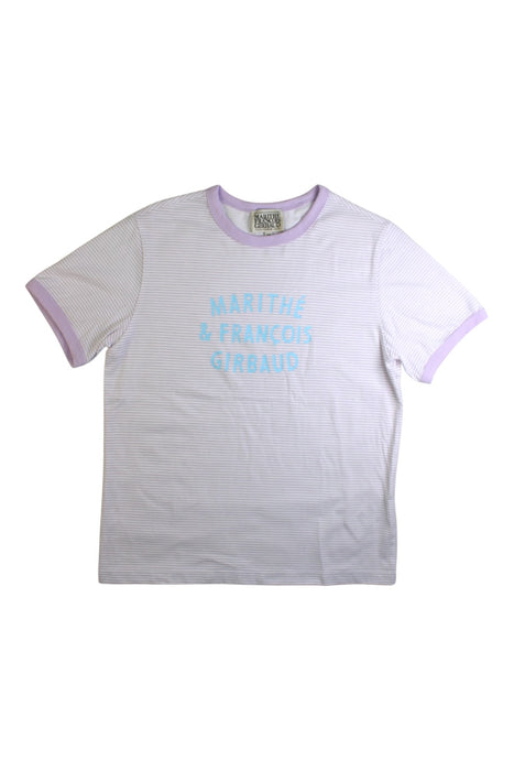 A Purple Short Sleeve T Shirts from Marithé & Francois Girbaud in size 10Y for girl. (Front View)