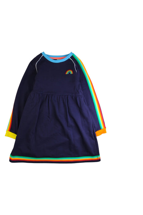 A Multicolour Long Sleeve Dresses from Little Bird in size 9Y for girl. (Front View)