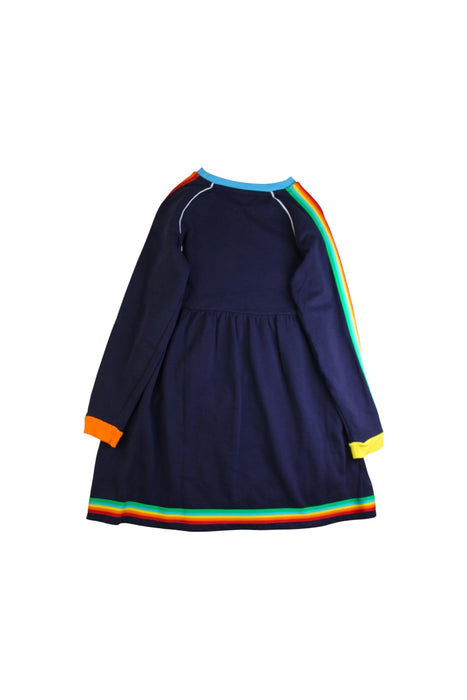A Multicolour Long Sleeve Dresses from Little Bird in size 9Y for girl. (Back View)