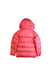A Pink Puffer/Quilted Coats & Outerwear from BEAMS in size 5T for girl. (Back View)