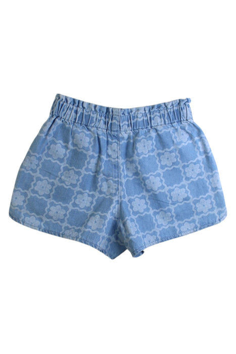 A Blue Shorts from Seed in size 6T for girl. (Back View)