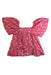 A Red Short Sleeve Tops from Sergent Major in size 6T for girl. (Back View)