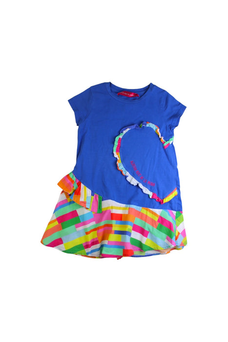 A Multicolour Short Sleeve Dresses from Agatha Ruiz De La Prada in size 5T for girl. (Front View)