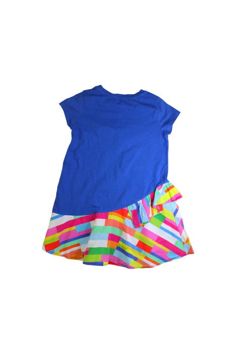 A Multicolour Short Sleeve Dresses from Agatha Ruiz De La Prada in size 5T for girl. (Back View)