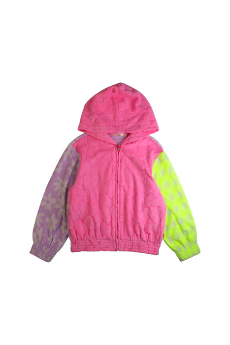 A Multicolour Hooded Sweatshirts from Billieblush in size 6T for girl. (Front View)