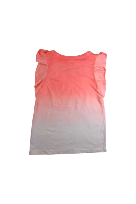 A Orange Sleeveless Tops from Jacadi in size 8Y for girl. (Back View)