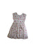 A White Sleeveless Dresses from Cath Kidston in size 5T for girl. (Front View)