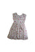 A White Sleeveless Dresses from Cath Kidston in size 5T for girl. (Front View)