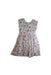 A White Sleeveless Dresses from Cath Kidston in size 5T for girl. (Back View)