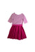A Pink Long Sleeve Dresses from Polo Ralph Lauren in size 6T for girl. (Back View)