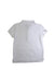 A White Short Sleeve Polos from Polo Ralph Lauren in size 6T for girl. (Back View)