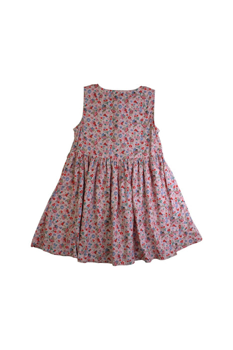 A Pink Sleeveless Dresses from Cath Kids London in size 5T for girl. (Back View)