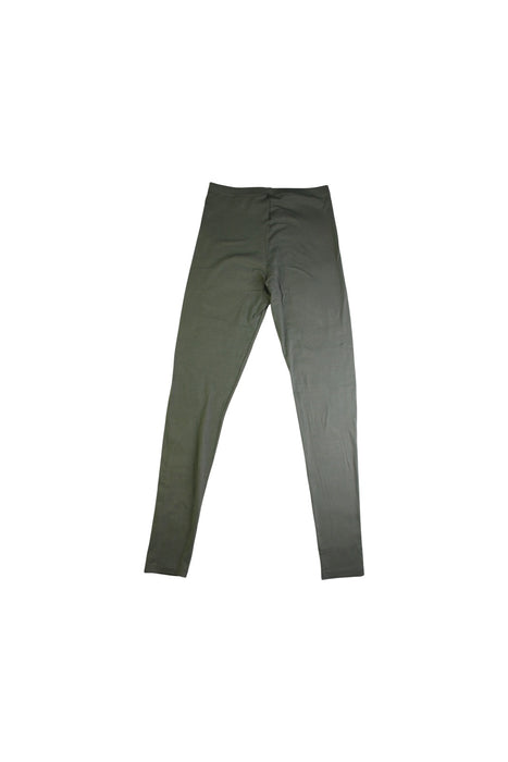 A Green Leggings from Petit Bateau in size 12Y for girl. (Back View)