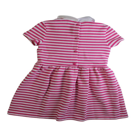 A Pink Short Sleeve Dresses from Polo Ralph Lauren in size 6T for girl. (Front View)