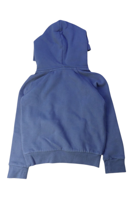 A Blue Hooded Sweatshirts from Polo Ralph Lauren in size 5T for boy. (Back View)